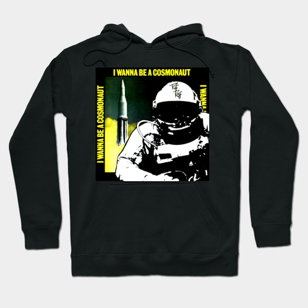 I Wanna Be a Cosmonaut Romsford Girls Punk Throwback 1978 Hoodie by AlternativeRewind